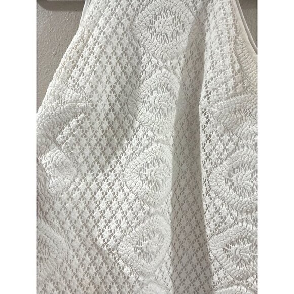Lilly Pulitzer chic Top Womens Reema Lace Halter Top in Resort White Size small - Picture 7 of 10